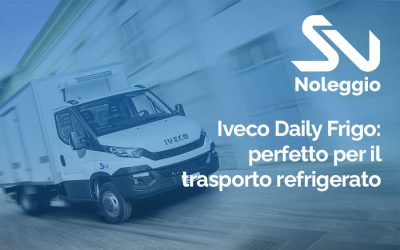 Iveco Daily Frigo: Perfetto per il Trasporto Refrigerato