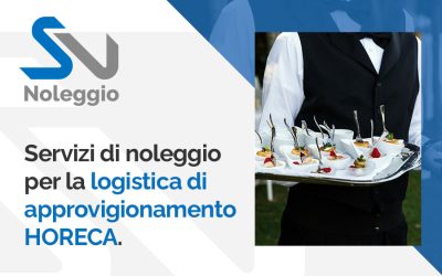 Servizi di noleggio per la logistica di approvvigionamento HORECA