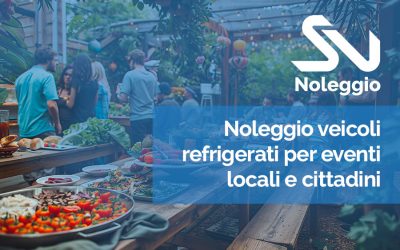 Veicoli refrigerati per catering a convegni e meeting
