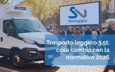 Trasporto leggero 3,5 t: cosa cambia con la normativa 2026